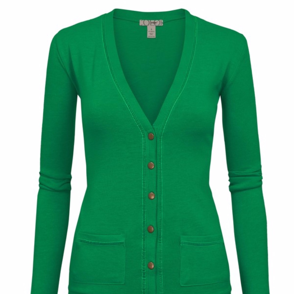 Women’s JUNIOR snap button cardigan